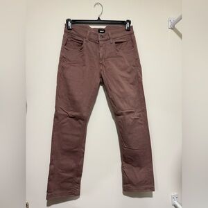 Hudson Jeans Brown Slim Fit Denim